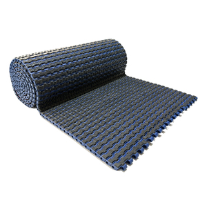 2120 permukaan karet Non-slip Modular sabuk konveyor untuk sistem konveyor kemiringan - Product Image 4