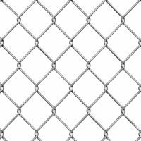 Clôture sportive en treillis galvanisé robuste résistant aux intempéries, revêtement PVC durable anti-UV, maille losange pour périmètre de terrain public
