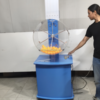 Machine de tirage de loterie mécanique dynamique 200-300 balles, équipement de tirage de loto motorisé pour jeu de tirage au sort commercial