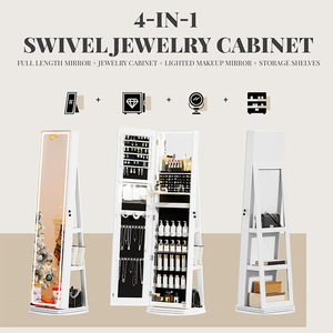 Modern <strong>simple</strong> solid wood full-length <strong>mirror</strong> rotating floor full-length <strong>mirror</strong> cabinet household fitting <strong>mirror</strong>