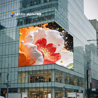 Écran d'affichage LED publicitaire extérieur ultra-lumineux UHLED, panneau d'affichage numérique étanche, panneau mural vidéo P6.67