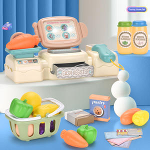 Jeu de caissier, Simulation de supermarché Intelligent, jeu de Simulation, jouets électriques pour enfants, <span class=keywords><strong>caisse</strong></span> <span class=keywords><strong>enregistreuse</strong></span>, ensemble de jouets pour filles, cadeau - Product Image 2
