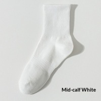 Chaussettes mi-mollet en coton pour hommes et femmes, fines, couleur unie, absorbant la sueur, pour le sport et les loisirs, printemps-été, 7305