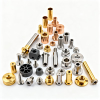 Pièces de cylindre de serrure usinées par CNC pour système de porte de sécurité, production de composants métalliques de haute précision