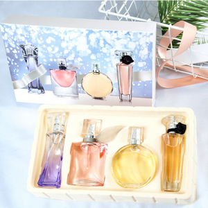 Oferta Especial: Set de Regalo de Muestras de Eau de Parfum para Mujer, Aromas Florales de Larga Duración, 25ML*4 Spray, Logo Personalizado - Product Image 6