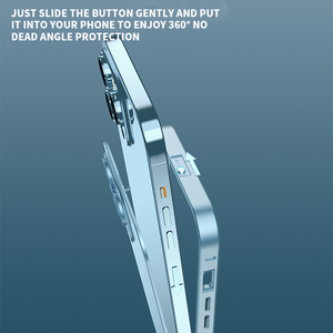 Custodia magnetica Ultra sottile per telefono cellulare di lusso per <span class=keywords><strong>iPhone</strong></span> 16 15 14 <span class=keywords><strong>13</strong></span> 12 11 <span class=keywords><strong>Pro</strong></span> <span class=keywords><strong>protezione</strong></span> per obiettivo Anti-graffio Cover del telefono - Product Image 2