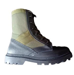 Bottes Panama vertes TSB910, chaussures de jungle avec trous respirants - Product Image 1