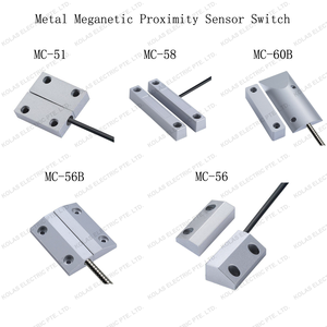 Sensor de Contacto Magnético Inteligente con Cable KOLAS FMC-55, Carcasa de Aleación de Aluminio, Marco Metálico Industrial, Sensor de Posición para Puertas y Ventanas - Product Image 1