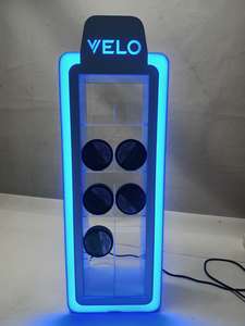 DSP Vietnam Custom LED <b>Acrylic</b> Plexiglass Counter Tabletop Smoke Shop Decoration Accessories snus <b>Display</b> <b>Stand</b> - Product Image 4