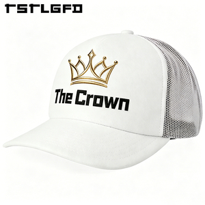 Gorra Trucker Estructurada de 5 Paneles con Logotipo Personalizado, Venta al por Mayor, Bordada, de Malla de Espuma con Frente Rígido, Fabricante, Estilo Hip Hop, para Exteriores - Product Image 2