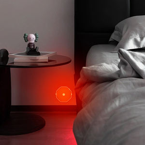 Moderne USB-oplaadbare magnetische nachtlamp, wandmontage LED-kastverlichting met bewegingssensor voor slaapkamer en kledingkastverlichting - Product Image 3