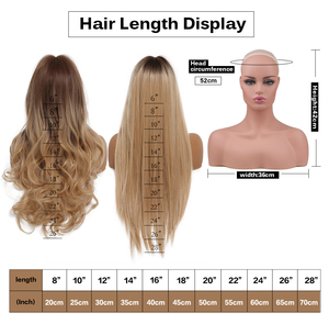 Pelucas populares de moda SMILCO, peluca trenzada de pelo liso marrón con flequillo completo de Europa y América para mujeres negras SM7829 - Product Image 6