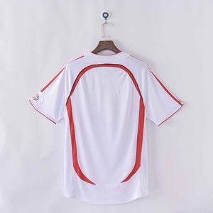 Maglia da Calcio Vintage Stile 0607 Traspirante ad Asciugatura Rapida per Adulti, Maglietta Sportiva Retrò per Partite, Allenamento e Tifosi - Product Image 1