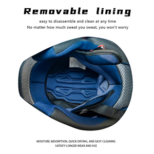 Casco de Motocross para Descenso, Material ABS, Protección para la Cabeza, Seguridad en Carretera, Precio de Fábrica LV222, Material ABS y Li - Product Image 5