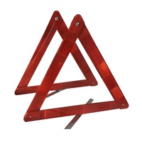 Triangle de signalisation double réflecteur, outil d'urgence, sécurité routière, triangle de voiture