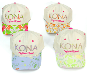 Casquettes de baseball ajustables à 6 panneaux en gros, avec logo brodé personnalisé et impression florale intégrale pour les sports de plein air - Product Image 3