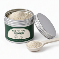 Poudre dentaire pour animaux de compagnie, formule personnalisée, pour chiens et chats, fabricant OEM ODM, étiquette privée