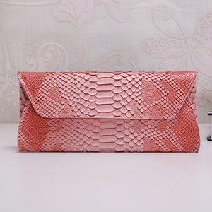 Boshiho RTS Top Quality PU Python Snakeskin Ladies <b>Small</b> Evening Clutch Bag Snake Leather Handbag for Woman - Product Image 5