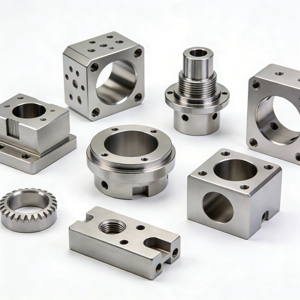 High Precision Hardware Metal Stainless Steel Copper Brass Aluminum Factory CNC Machining Manufacture