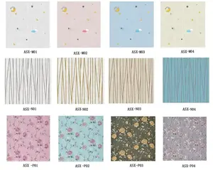 Décoration <span class=keywords><strong>de</strong></span> chambre moderne vinyle imperméable PVC papier peint autocollant 3D auto-adhésif papier peint - Product Image 5