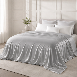 Housse de <span class=keywords><strong>couette</strong></span> en soie de mûrier 100% biologique naturelle, super douce, de luxe, pour hôtel, usage domestique, été - Product Image 2