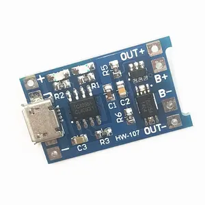 1A Lithium Battery Charging Board Protection Micro USB Changer Module TP4056