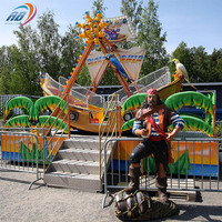 Manège de parc d'attractions extérieur, balançoire de fête foraine, mini-navire pirate, navire viking pour enfants à vendre