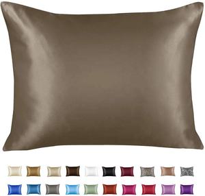Benutzer definierte Luxus Kissenbezug Taie Doreille Fundas De Almohadas Satin Kissen bezug Kissen bezug mit Reiß verschluss - Product Image 4