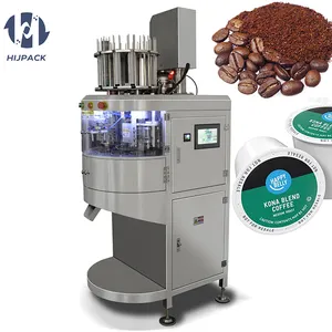 HIJ Petite machine automatique de remplissage et de scellage de dosettes de café K Cup Nespresso Coffee