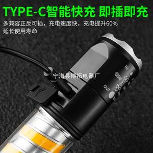 ไฟฉาย LED อเนกประสงค์แบบชาร์จไฟได้ด้วย USB Type C สำหรับการตั้งแคมป์และกิจกรรมกลางแจ้ง - Product Image 4