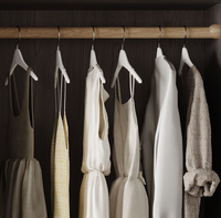 Armoire de rangement moderne minimaliste sans poignée pour chambre à coucher, 18 mm, avec compartiments