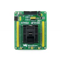 Adaptador de Programación para Pruebas de Circuitos Integrados STM32-QFP100 QFP100 TQFP100 FQFP100 PQFP100 STM32 Yamaichi, Paso de 0.5mm