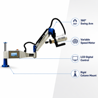 Machine à fileter électrique WDDM M6-M24 avec bras flexible CNC, bras articulé flexible, bras oscillant CNC haute vitesse