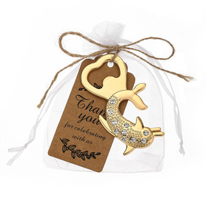 Ouvre-bouteille multifonction en métal, série Océan, thème Hawaï moderne, cadeau pour mariage et fête, motifs dauphins, hippocampes, tortues, crabes - Product Image 4