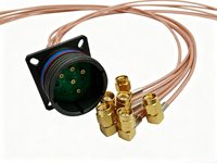 Câble coaxial en cuivre massif Kewei RG316 50 ohms blindé RF pour antenne, routeur sans fil, communication aérospatiale, instrument
