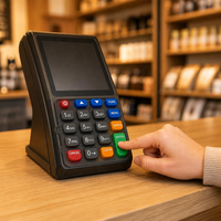 Clavier en silicone personnalisé pour terminal de point de vente, compatible avec les terminaux POS, OEM ODM, claviers en silicone pour appareils de paiement