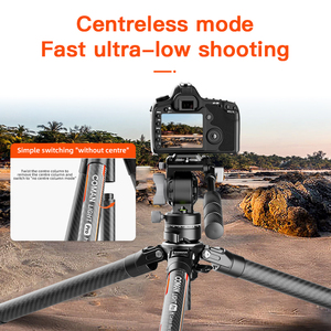 COMAN Light H Pro profesional móvil de fibra de carbono ligero de alta <span class=keywords><strong>calidad</strong></span> trípode portátil para cámara - Product Image 6