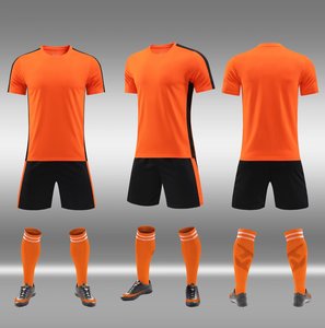 Seragam Model 7104 Jersey Sepak Bola Murah Set 100% Poliester Bernapas Cetak Digital Pakaian Olahraga Grosir - Product Image 3
