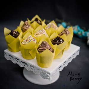 Cơ sở 2 ", 1000 cái trường hợp đếm Vàng <span class=keywords><strong>Tulip</strong></span> Baking cup/<span class=keywords><strong>Tulip</strong></span> bánh cup/Vàng <span class=keywords><strong>Muffin</strong></span> cup - Product Image 5