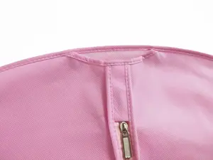 Wieder verwendbare warm rosa Brautkleid-Kleider säcke mit Logo