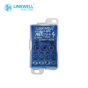 Monté <span class=keywords><strong>Sur</strong></span> <span class=keywords><strong>Rail</strong></span> <span class=keywords><strong>Din</strong></span> Homologués UL 250A Armoire Électrique Tableaux Erico Blocs de Distribution - Product Image 2