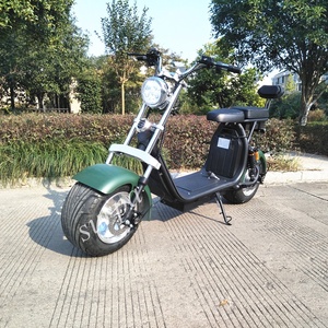 2000w deux 60v1 2AH/20AHbattery roue en aluminium amovible vélo/vélo/citycoco <span class=keywords><strong>scooter</strong></span> électrique de gros <span class=keywords><strong>pneu</strong></span> de corée - Product Image 1
