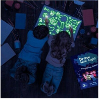 Tableau de Dessin Lumineux Magique pour Enfants, Tableau de Dessin Lumineux, Tableau Fluorescent