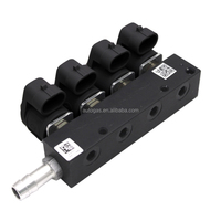 Harga pabrik CNG LPG GNV GLP Inyector tinggi cepat dapat disesuaikan diam berjalan besar 2ohms/ 3OHMS hitam kondisi baru penjualan laris