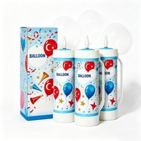Cylindre de gaz He portable de 0,6 L pour ballon lumineux, idéal pour les surprises de fiançailles et la création d'une petite cabine photo