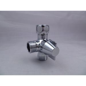 Three-Way Manifold Shower Arm <b>Adapter</b> with T-<b>Connector</b> Filling Valves for Two Outlets & One Inlet Shower Head <b>Adapter</b> - Product Image 3