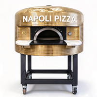 Four à pizza commercial en mosaïque, four à pizza napolitain multi-combustibles (bois, gaz, électrique) pour pizzeria, restaurant, hôtel, restauration