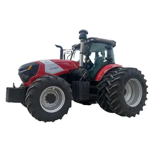 L'usine chinoise de qualité supérieure fabrique des tracteurs à roue agricole doubles 220 cv 240 cv 260 cv 280 cv avec embrayage LUK