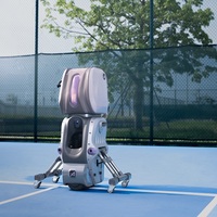 Nouveau Système d'Entraînement IA Portable : Machine à Balle de Tennis Robotisée à Vision IA pour l'Entraînement et le Lancement