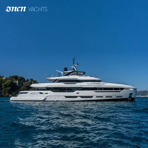 JNCNニューデザイン2024高品質ハウスボート高級フローティングホテルアルミ134フィートカスタムヨット超高級ヨット